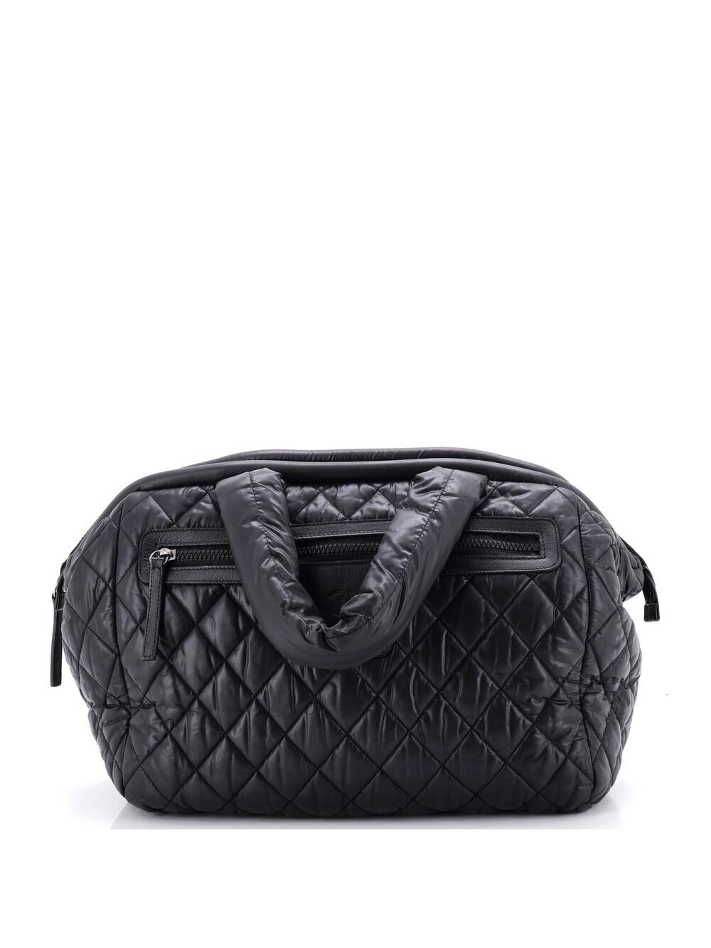 Chanel Coco Cocoon Bowling Bag Quilted #300373C15B